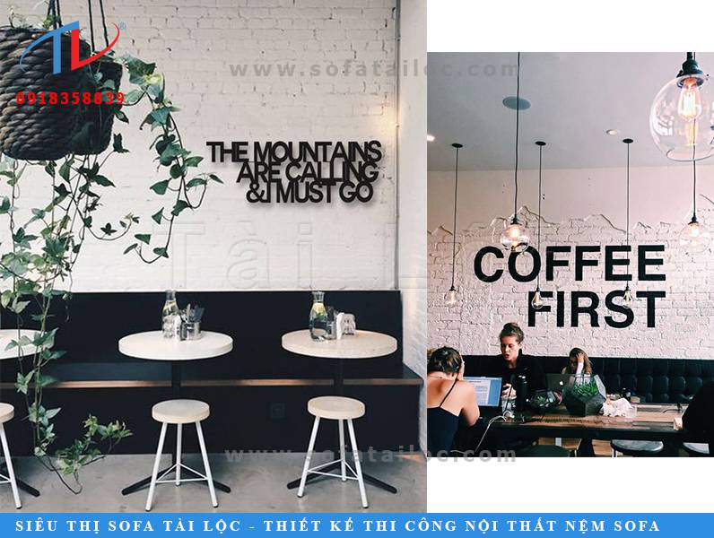 Mẫu bàn ghế cafe giá rẻ cho quán cafe SQCF8 và SQCF9 được bọc da màu đen vô cùng ấn tượng và dễ vệ sinh