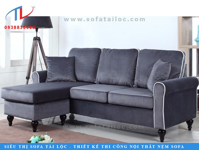 Mẫu sofa nỉ phòng khách hiện đại với gam màu xám khói cực kỳ sang trọng. Đến với Tài Lộc, bàn có thể dễ dàng sở hữu những kiểu ghế với gam màu hay chất liệu mà mình yêu thích trong thời gian nhanh nhất vô cùng dễ dàng.
