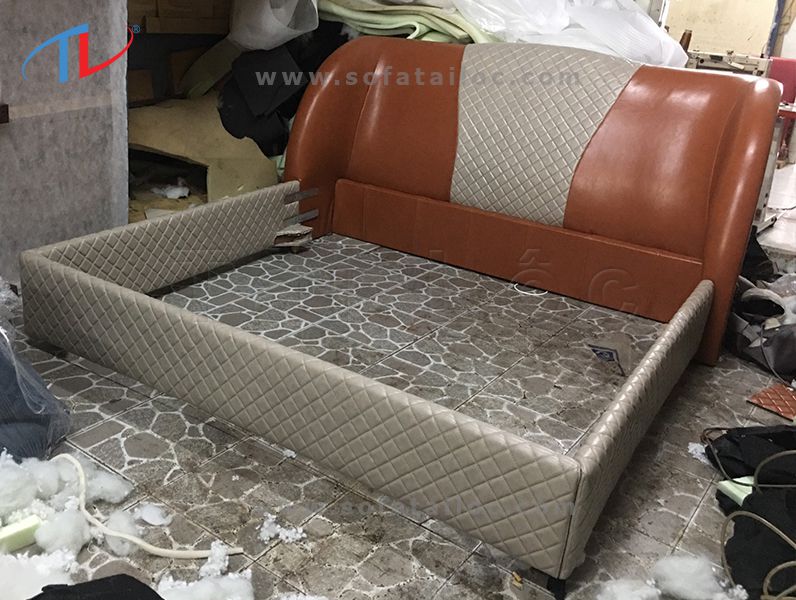 Tại Tài Lộc có rất nhiều mẫu giường bọc nệm đẹp và sang trọng